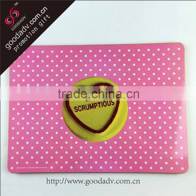 2016 Hot-selling product Eco-friendly Fruit pattern printing kids table mats