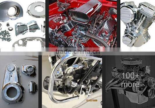 customized chrome auto parts