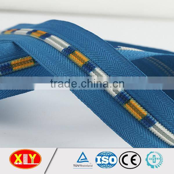 high quality heavy duty YKK/pantone color long chain nylon zipper