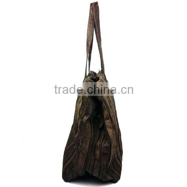 High fashion gorgeous joint patchwork PU shoulder bags