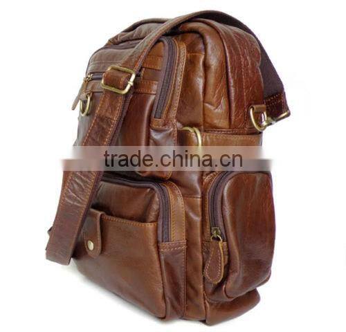 LQ 2014 Fashion Leather Vintage Backpack