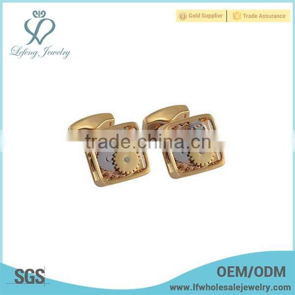 Top selling gold watch cufflink,copper cufflink for women,handmade cufflink