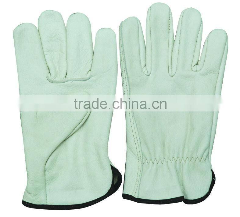 10 inch top grain leather driver glove