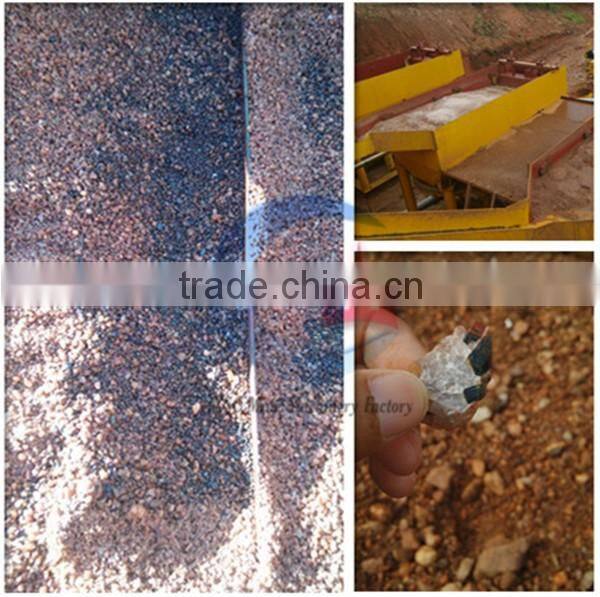 Alluvial coltan ore mining machine jig separator for coltan process plant