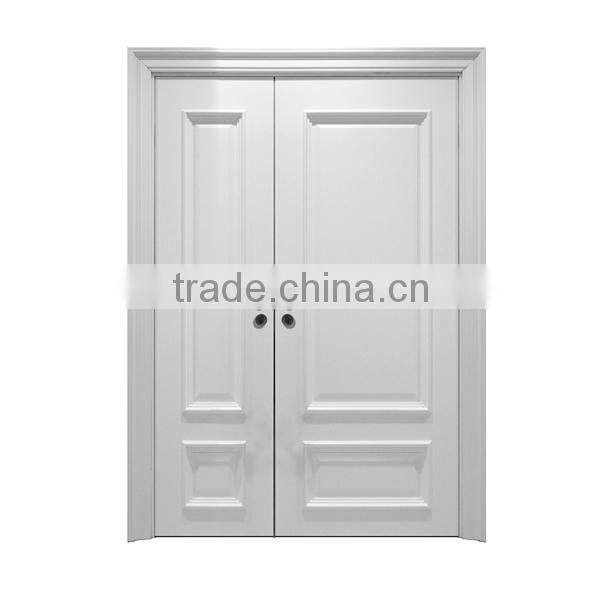 2014 New Design Double Wooden Apartment Entry Exterior Door