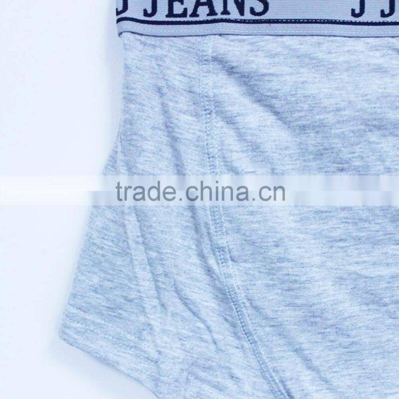 China children's underwear factory simple design plain color underwear boy