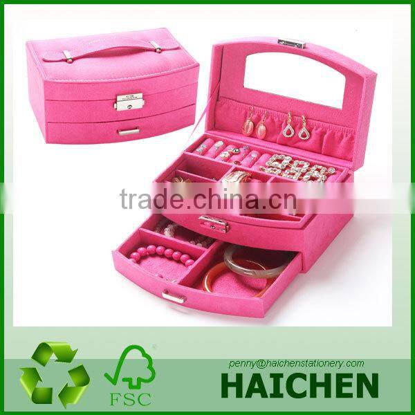 Elegent Custom Made Wooden Box for Jewelry