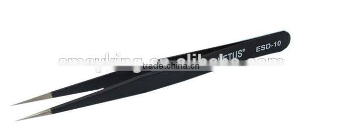 Widely use Stainless Steel ESD Tweezers