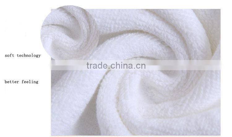 2016 luxury cotton terry white hotel hand towels for hotel use