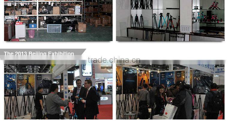 light weight camera tripod,five sections,flexible portable camera tripod
