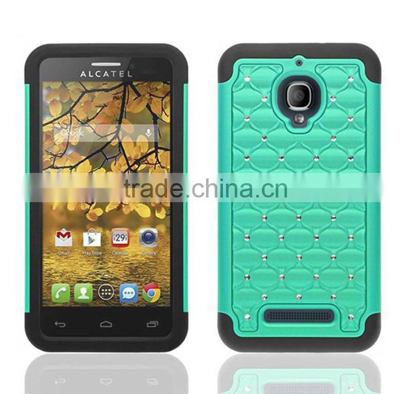 Triple defender Cellphone case cover for Alcate 7024