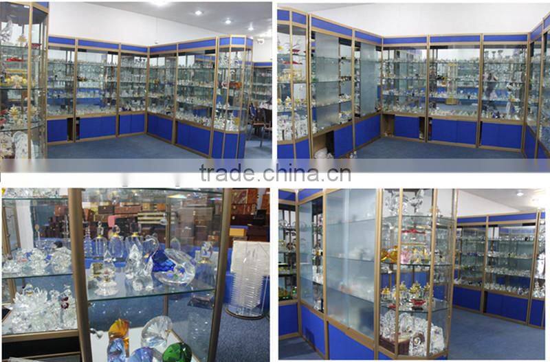 Delicacy Crystal Pen Holder With Electronic Watch