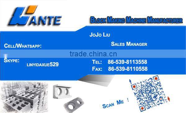 2015 trade assurance QT12-15 Top selling highly quality fully automatic Concrete block making product line