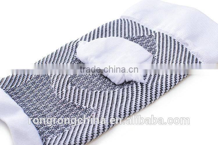 Medical Sport Foot Compression Sleeves White Plantar Fasciitis Sleeve For Unisex