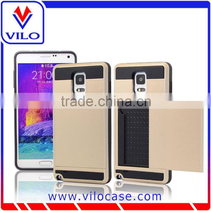 card holder tpu+pc 2 in 1 hard back case for iphone 6s