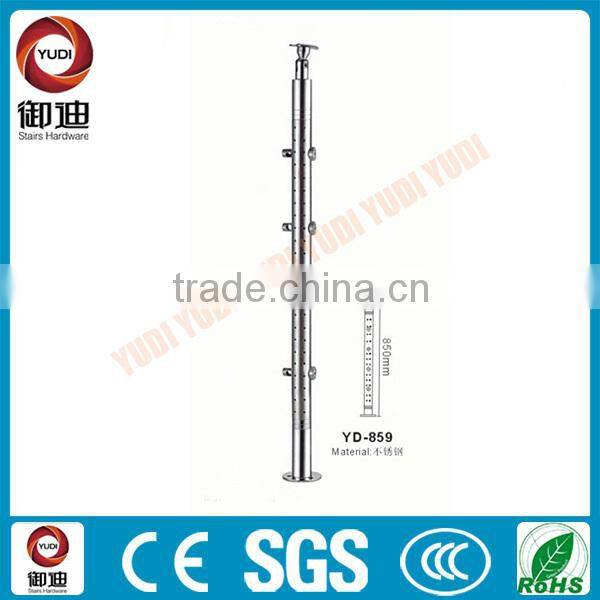 Factory price stainless steel baluster for stairs glass railings