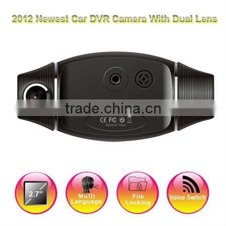 2.7 inch vehicle camera dvr + gps data logger