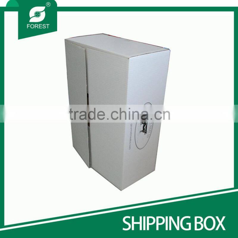 B FLUTE ECO-FRIENDLY CORRUGATED SHIPPING CARTON BOXES FOR MOVING MEATS WITH CUSTOMIZED PRINT