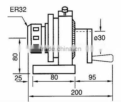 ER Collet Dividing Punch Former V-PS-ER32