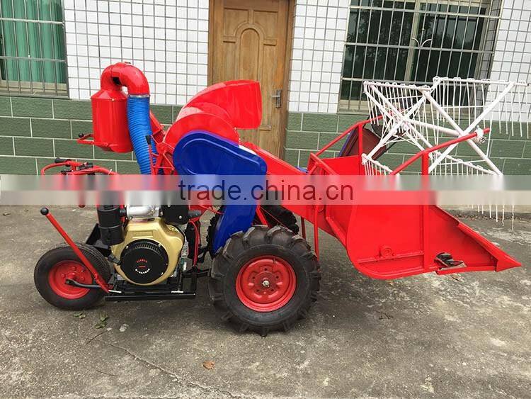 Hot sale factory supply super quality mini rice combine harvester