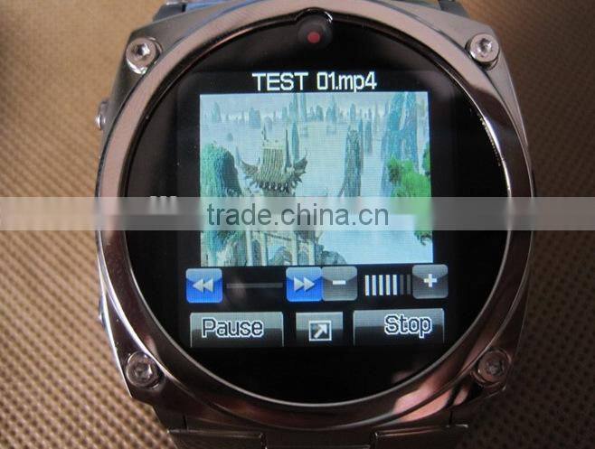 TW818B 1.6 Inch Stainless JAVA Watch Phone,240*240 pixel screen