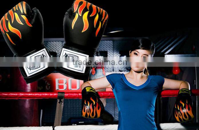 leather /pu boxing gloves for customer logo