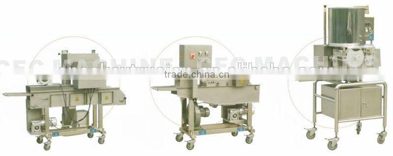 commercial automatic hamburger processing line