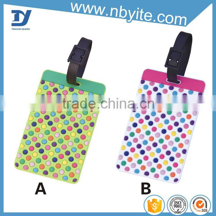 Directly factory Magnetic name tag, blank golf bag tag, plastic golf bag tag.