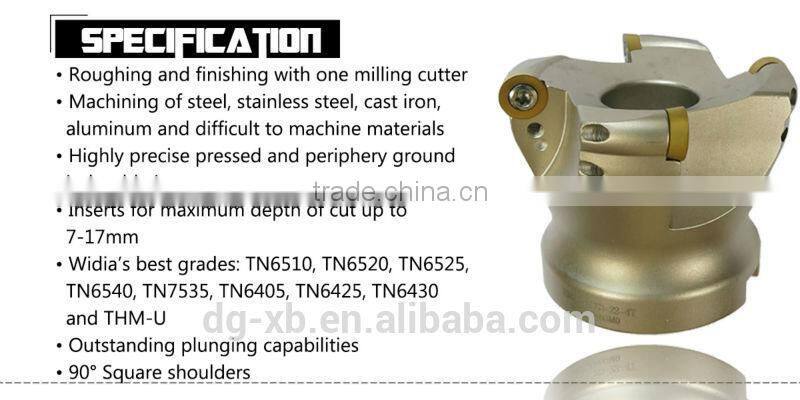 LIKEN EMRW shell type Cutter Milling tools for excellent surface finishing