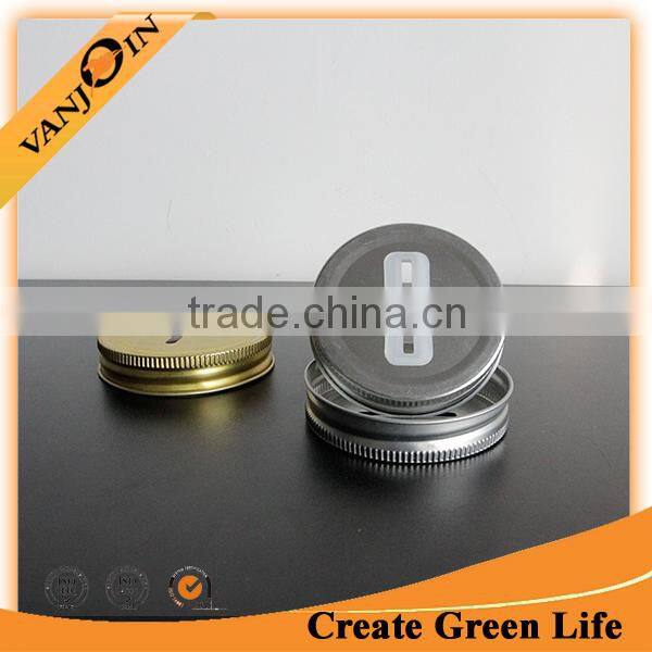 Regular Mouth 70mm Coin Slot Silver Lids