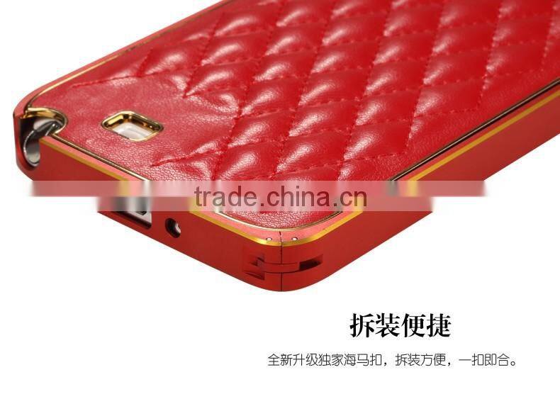 Hand-made Lingge case for samsung n7100 made in china