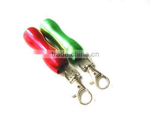 smart and fashion aluminum 3 LED Key Chains