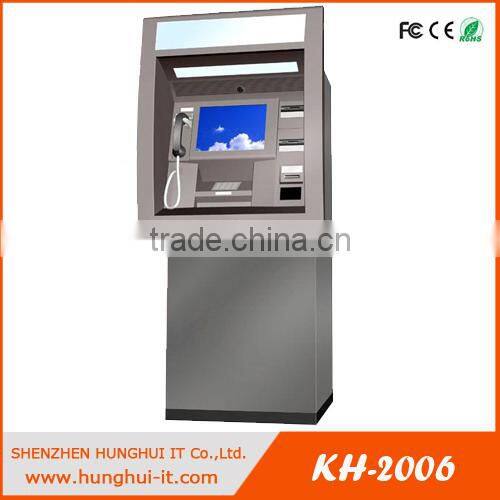 Wall Through Touch Screen New Card Issuing Machine