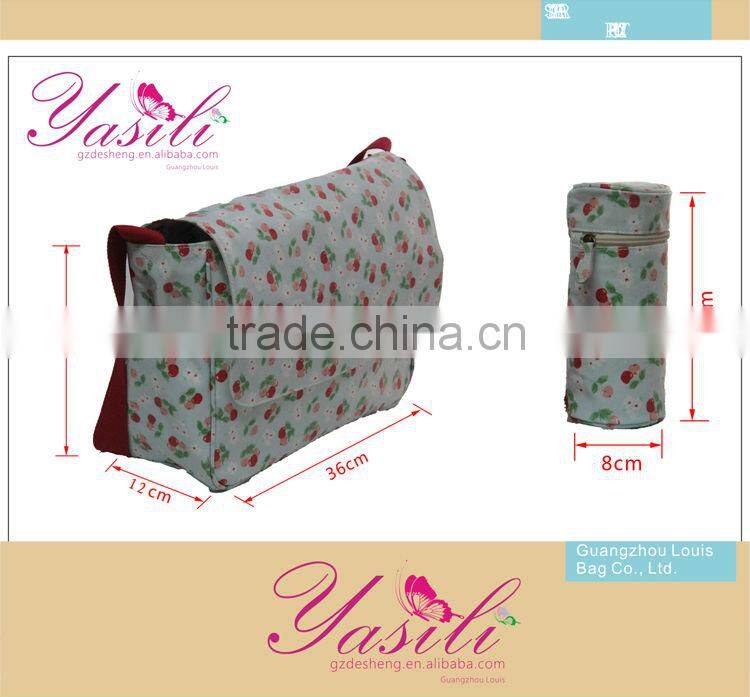 Fashional!New!!flower printing fashion digital printing tote bag