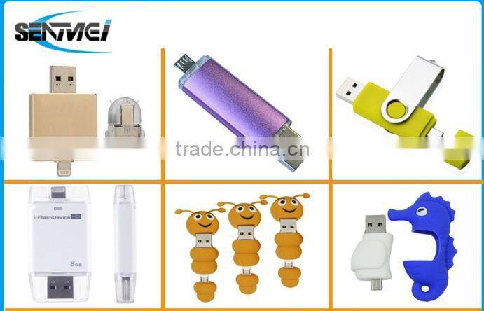 2015 Top-rated OTG USB Flash Memory 128gb for Mobile Phone