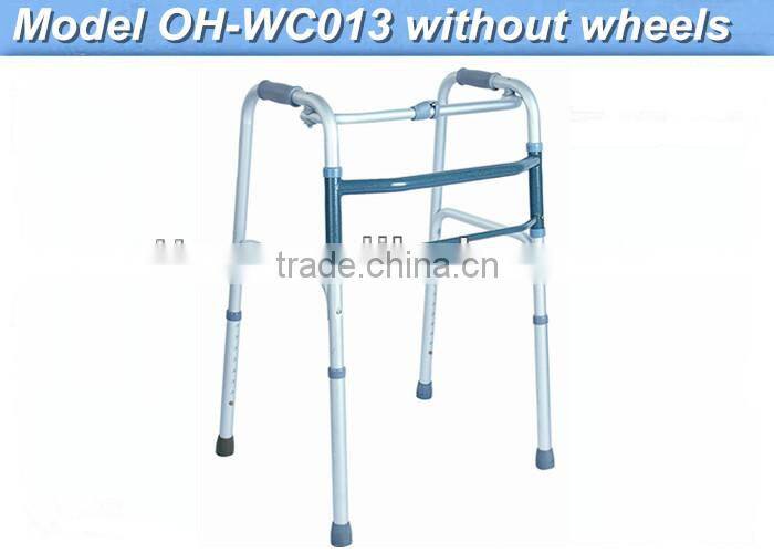 aluminum folding walker patient walker