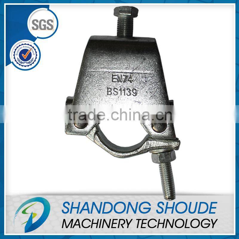 BS1139 /EN74 Black beam girder clamp