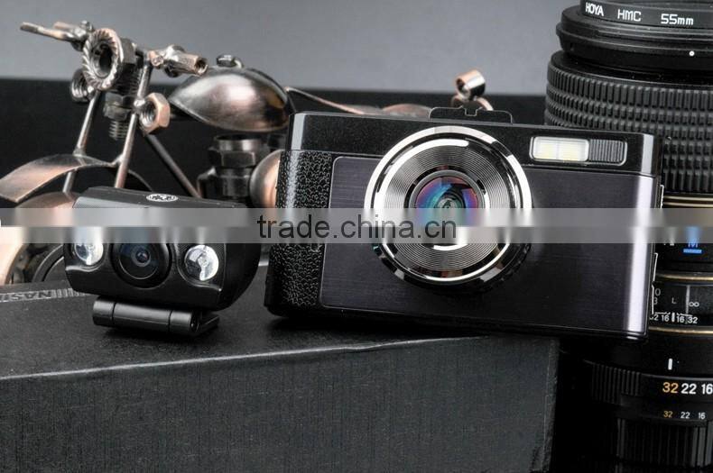 Small Video Recorder Carmera dashcam GT1000 mini dvr dual lens