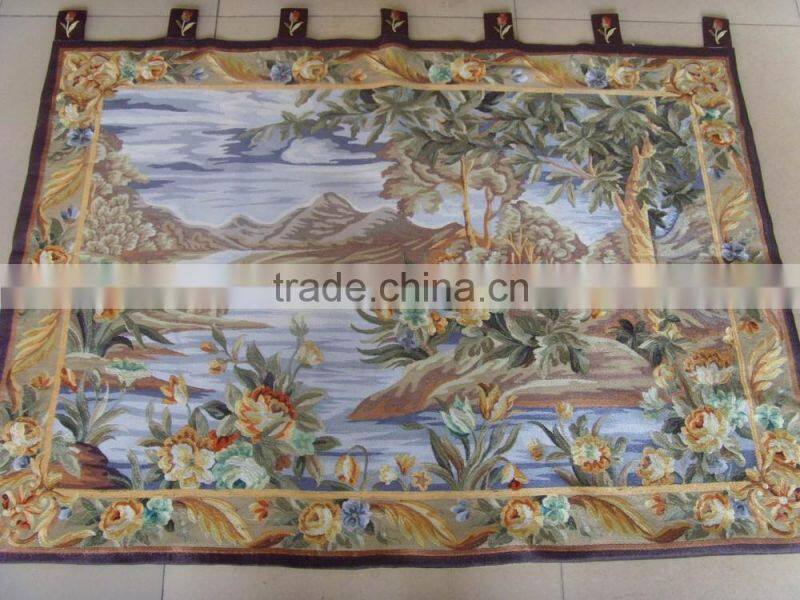 High quality machine embroidery tapestry/Vintage tapestry/Retro tapestry