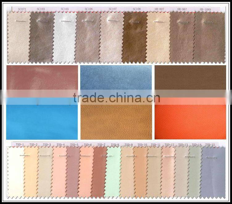 100% PU PVC synthetic for shoes upper