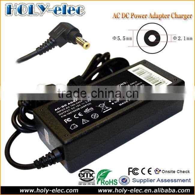 oem A+ Laptop AC adapter Power Cord Supply For Acer 19V 3.42A 65W 5.5*2.1mm