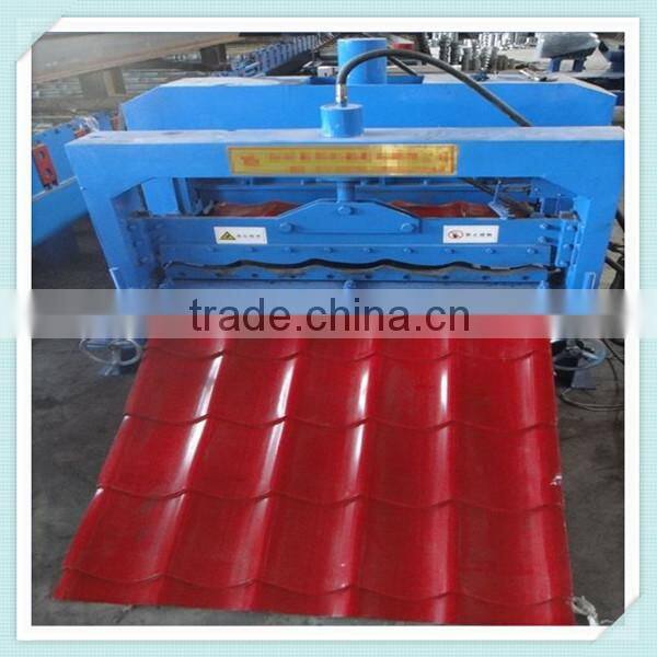 1100 Step Profile Steel Roofing Roll Forming Machine