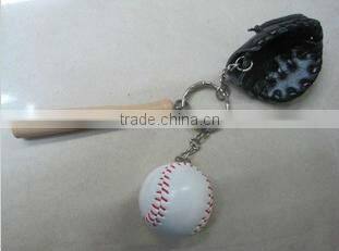 2013Fashionable baseball key chain