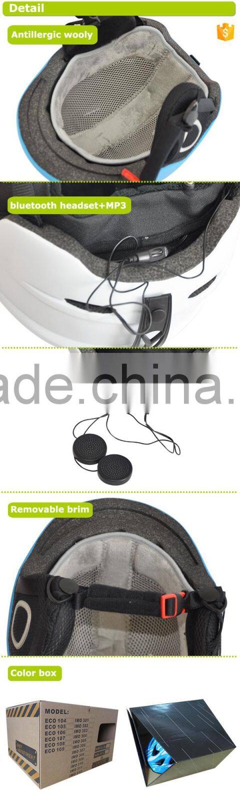 EN1077 removable liner high quality ski helmet