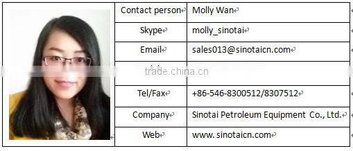 safety and reliable API standard rotating/rotational BOP for oil drilling well control