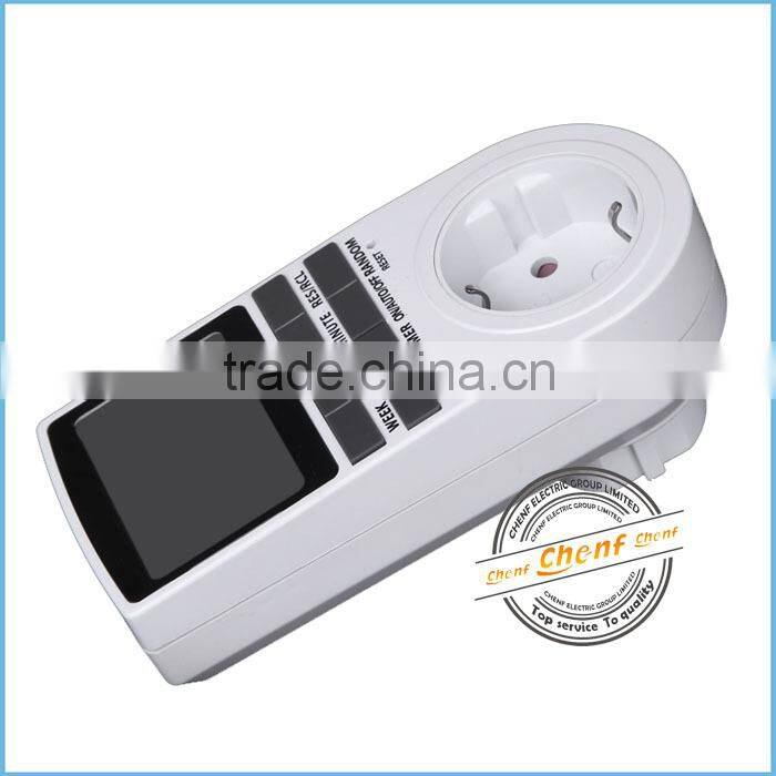 Newest Design 230V Digital 24h Timer Switch EU CF-TSEU