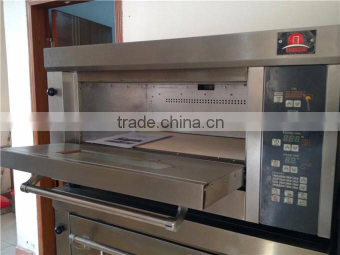 European Electric Pizza Oven with Stone Steam Microcomputer control panal