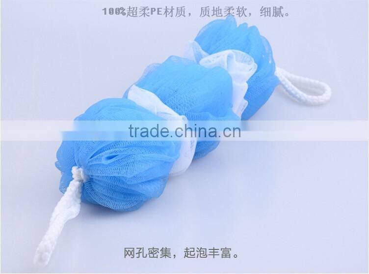 Wholesale natural sea bath belt shower sponge for lady and adult
