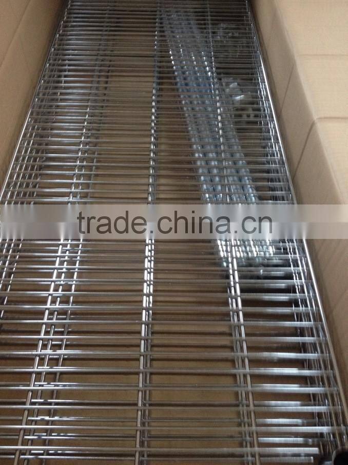3 Tiers Chromed Metal Wire Shelving, Storage Rack