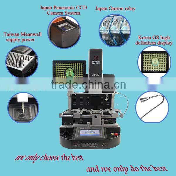 DH bga rework station with optical alignment motherboard repair machine